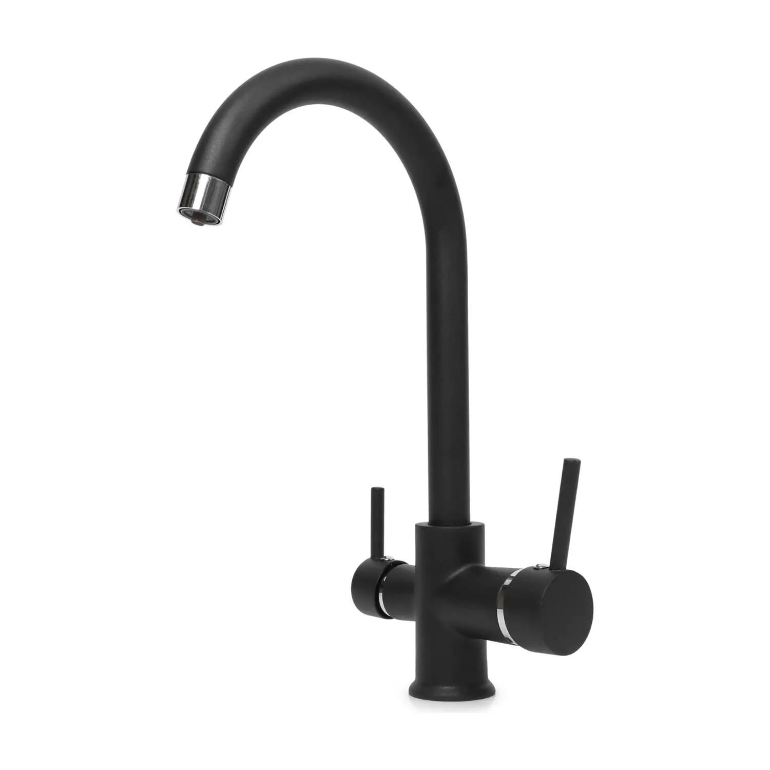 Oval Üç Yollu Su Arıtma Musluğu - Eflatun Teknoloji