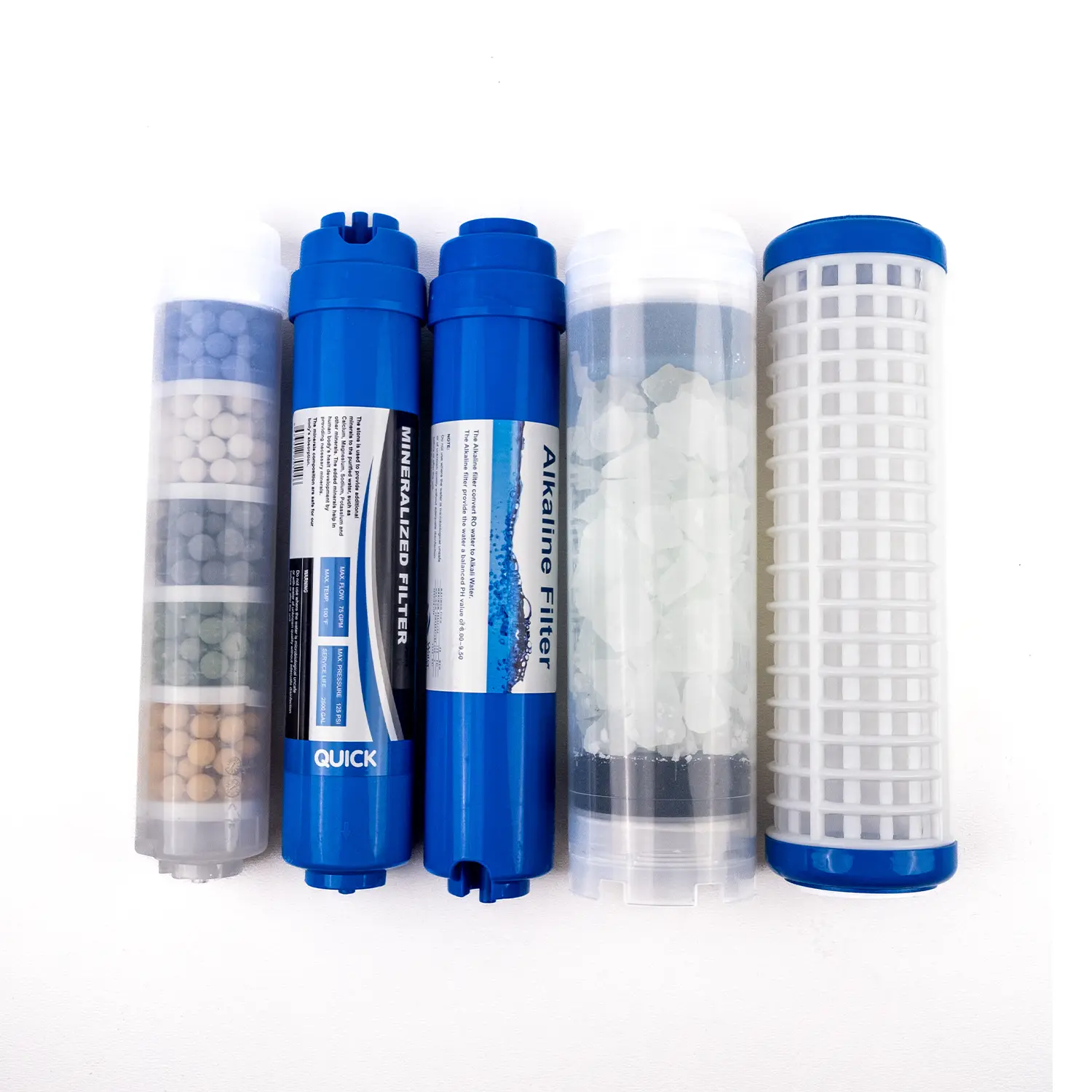 Alkali Su Arıtma Filtre Seti - Eflatun Teknoloji